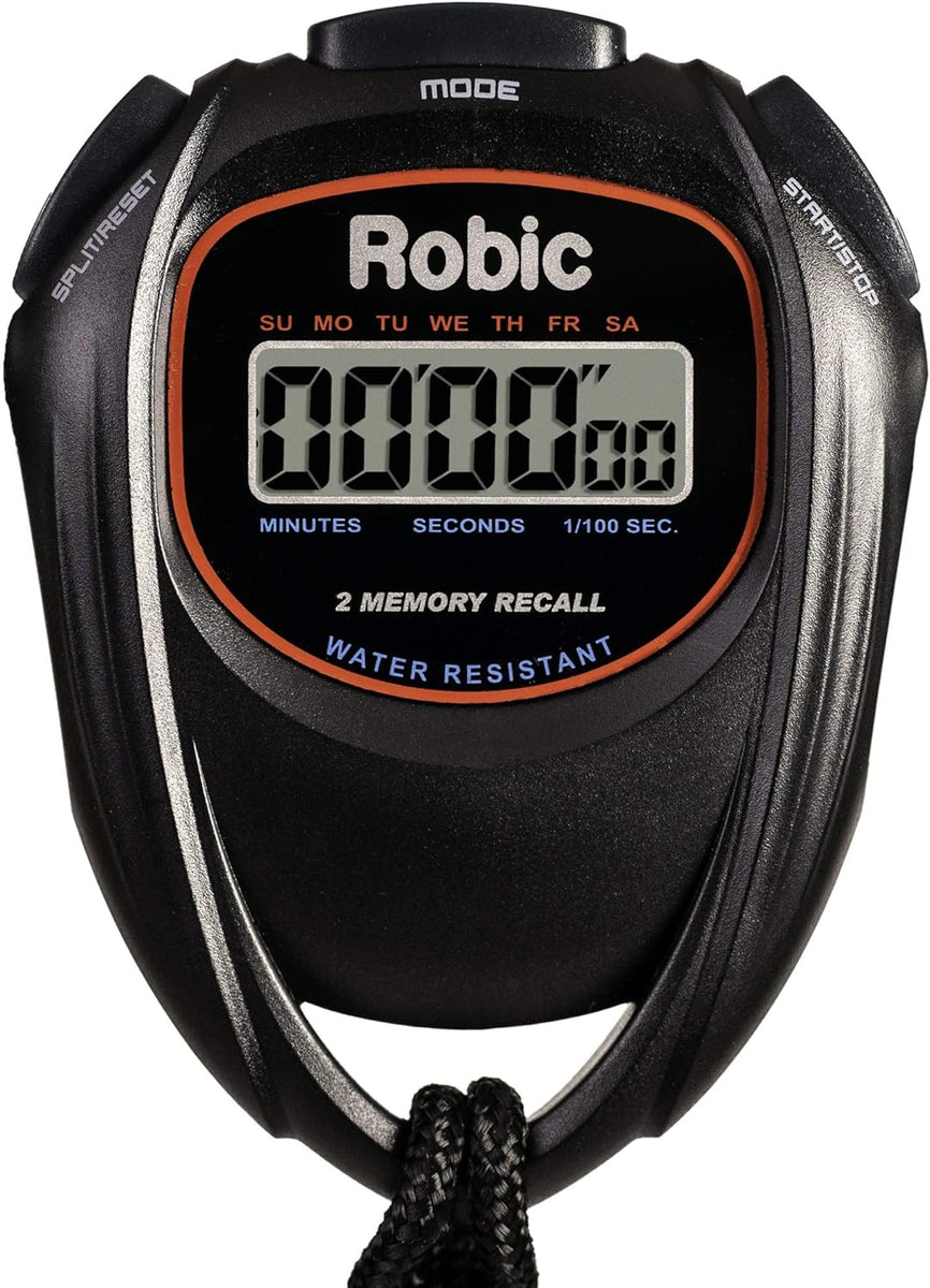 Robic SC429 2M Stopwatch - Black – Home Team Sports & Apparel