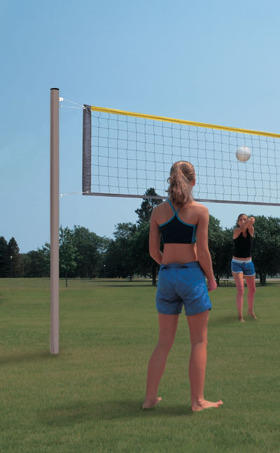 ALUMINUM RECREATIONAL VOLLEYBALL SYSTEM-BISON INC-Home Team Sports & Apparel