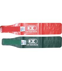 WRESTLING ANKLE BANDS (RED/GREEN)-CLIFF KEEN ATHLETIC-Home Team Sports & Apparel