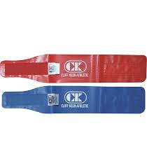 WRESTLING ANKLE BANDS (RED/BLUE)-CLIFF KEEN ATHLETIC-Home Team Sports & Apparel