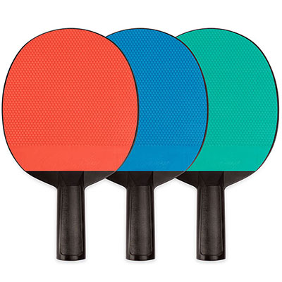 TABLE TENNIS PADDLE (PLASTIC RUBBER FACE)-CHAMPION SPORTS-Home Team Sports & Apparel